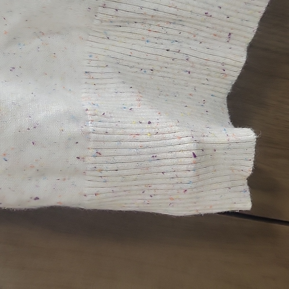 BB Dakota Steve Madden- Dresden Sweater in Rainbow Confetti-Size XL - Picture 7 of 16